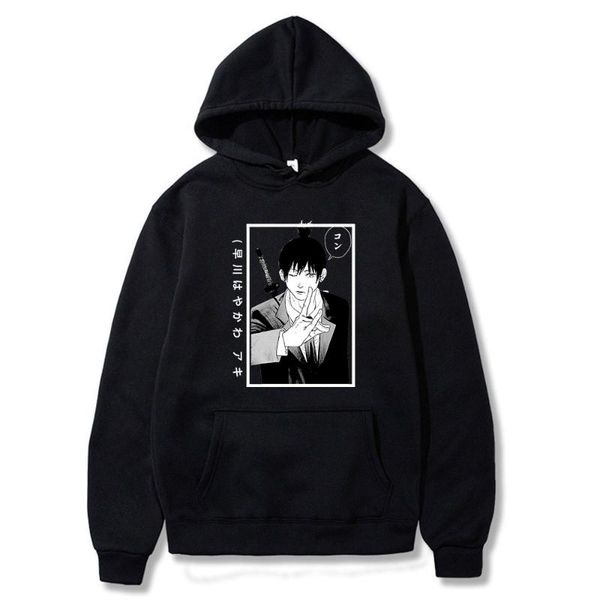 men's hoodies & sweatshirts est wear chainsaw man aki comfortable long -sleeves hoodie casual cotton clothing hip- streetwea, Black
men's hoodies & sweatshirts est wear chainsaw man aki comfortable long -sleeves hoodie casual cotton clothing hip- streetwea, Black