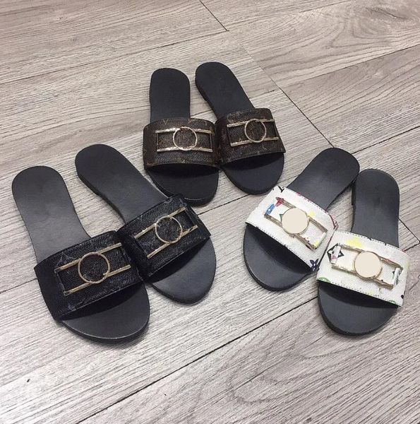 good quality metal buckle women slippers luxury designer color letter ladies flip flops non-slip comfortable flat female sandals beach shoes, Black
good quality metal buckle women slippers luxury designer color letter ladies flip flops non-slip comfortable flat female sandals beach shoes, Black