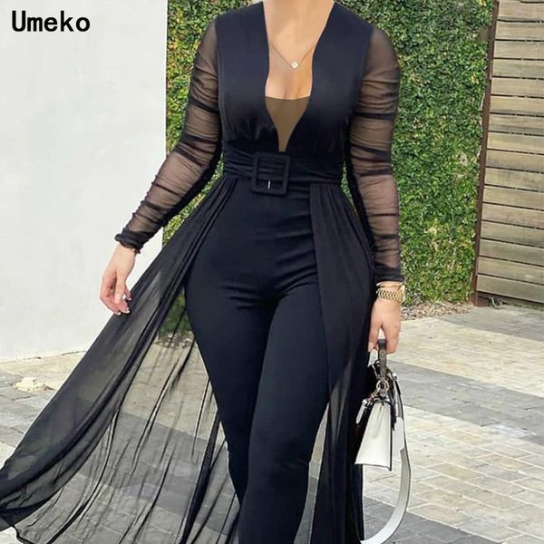 women solid color v-neck belted jumpsuits skinny rompers see through transparent long sleeve plus size bodysuit overall, Black;white
women solid color v-neck belted jumpsuits skinny rompers see through transparent long sleeve plus size bodysuit overall, Black;white
