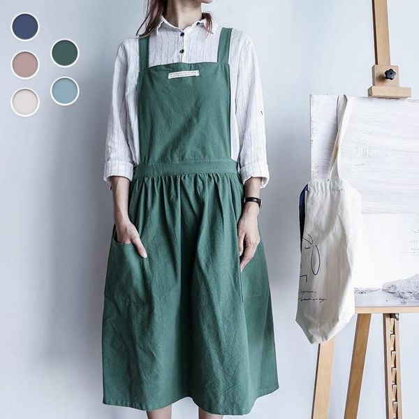 aprons style florist apron gardening coffee shops simple cotton linen kitchen for cooking baking restaurant
aprons style florist apron gardening coffee shops simple cotton linen kitchen for cooking baking restaurant