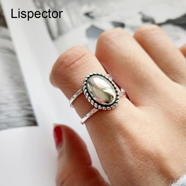 cluster rings lispector 925 sterling silver korean vintage double layers for women temperament minimalist oval ring jewelry gifts, Golden;silver
cluster rings lispector 925 sterling silver korean vintage double layers for women temperament minimalist oval ring jewelry gifts, Golden;silver
