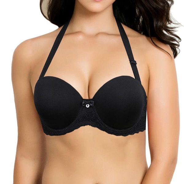 bras vgplay halter bra solid plunge push up women non-slip strapless underwire brassiere convertible straps for, Red;black
bras vgplay halter bra solid plunge push up women non-slip strapless underwire brassiere convertible straps for, Red;black