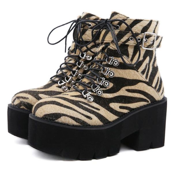 boots leopard female motorcycle square heel round toe zip animal prints super high ankle booties platform woman shoes, Black
boots leopard female motorcycle square heel round toe zip animal prints super high ankle booties platform woman shoes, Black