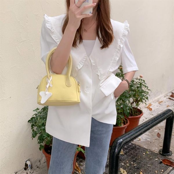 women's jackets hzirip white lace sunscreen sailor collar lady coats 2021 summer chiffon women casual jacket streetwear loose clothe, Black;brown
women's jackets hzirip white lace sunscreen sailor collar lady coats 2021 summer chiffon women casual jacket streetwear loose clothe, Black;brown
