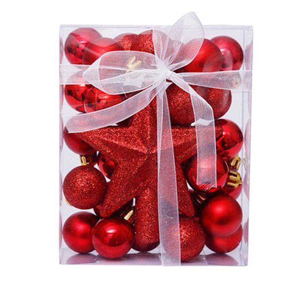 party decoration 30pcs christmas ornaments ball tree star gift box set pendant 
party decoration 30pcs christmas ornaments ball tree star gift box set pendant
