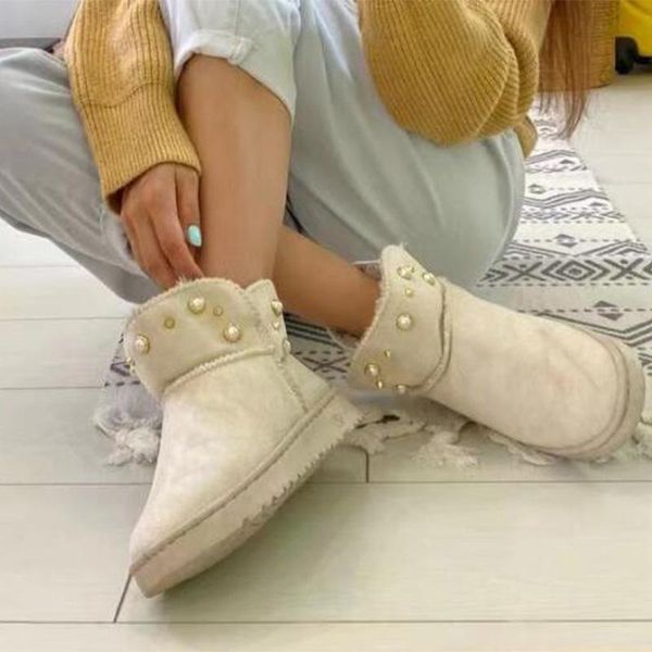 boots 2021 winter fashion round toe mid-tube snow flats sport warm women's casual fur thick-soled mujer, Black
boots 2021 winter fashion round toe mid-tube snow flats sport warm women's casual fur thick-soled mujer, Black