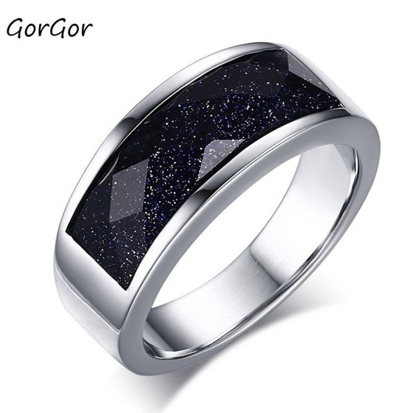 wedding rings gorgor men stainless steel pattern inlaid blue sandstone individuality simplicity temperament fashion accessories rc-157, Slivery;golden
wedding rings gorgor men stainless steel pattern inlaid blue sandstone individuality simplicity temperament fashion accessories rc-157, Slivery;golden