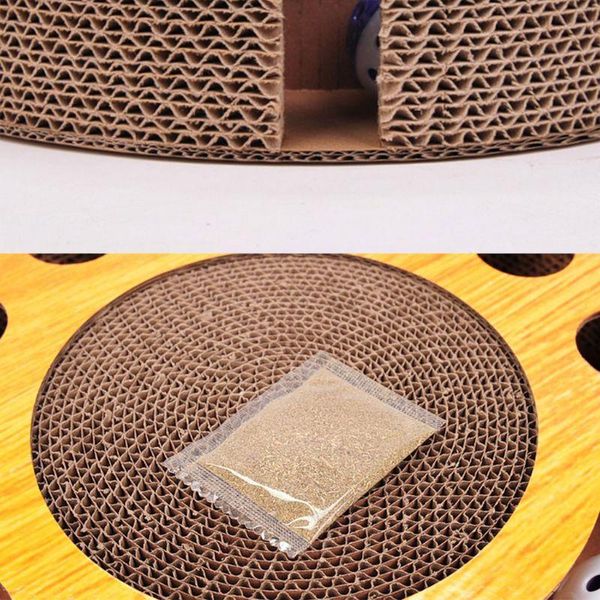 pet cat scratcher interactive catnip toys kitten scratching cardboard with balls 
pet cat scratcher interactive catnip toys kitten scratching cardboard with balls