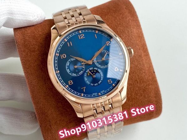 wristwatches brand multi-function moon phase watches stainless steel geometric number watch male automatic mechanical clock 42mm, Slivery;brown
wristwatches brand multi-function moon phase watches stainless steel geometric number watch male automatic mechanical clock 42mm, Slivery;brown