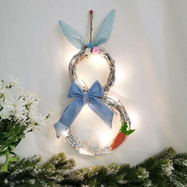 easter thief wreath with led light artificial rattan hanging diy craft spring wedding home ornament decorative flowers & wreaths
easter thief wreath with led light artificial rattan hanging diy craft spring wedding home ornament decorative flowers & wreaths