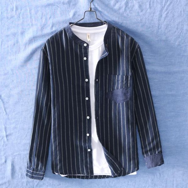 arrival long-sleeved brand linen shirt men stripes white spring mens casual fashion breathable shirts male chemise men's, White;black
arrival long-sleeved brand linen shirt men stripes white spring mens casual fashion breathable shirts male chemise men's, White;black