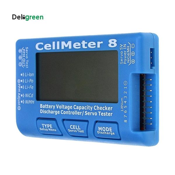 smart power plugs deligreen aok cellmeter 8 with background light and discharge multifunctional digital servo checker tester 2s-8s 8m
smart power plugs deligreen aok cellmeter 8 with background light and discharge multifunctional digital servo checker tester 2s-8s 8m