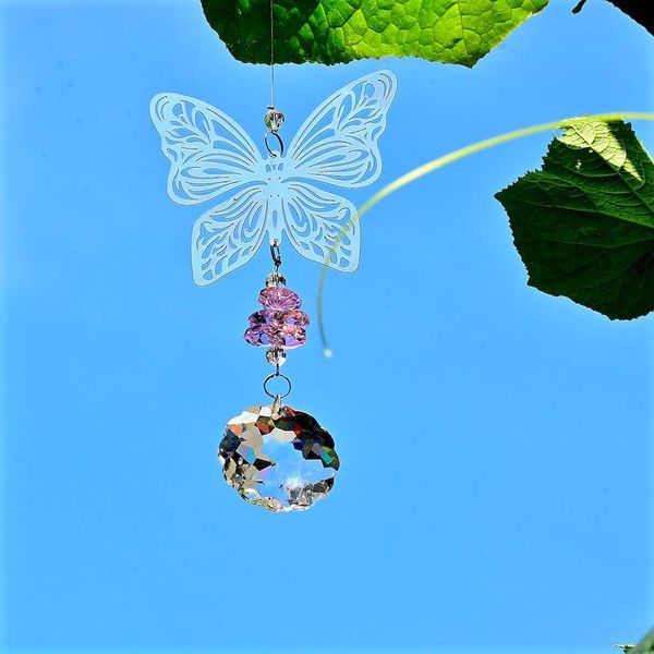 butterfly crystal prisms suncatcher hanging ornament decoration colorful bead handmade crafts diy rainbow maker garden decorations
butterfly crystal prisms suncatcher hanging ornament decoration colorful bead handmade crafts diy rainbow maker garden decorations