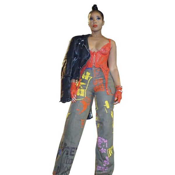 europe and the united states 2021 women's clothing digital printing burnt pockets straight pants & capris, Black;white
europe and the united states 2021 women's clothing digital printing burnt pockets straight pants & capris, Black;white