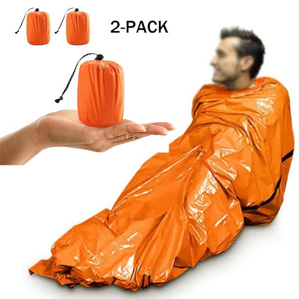 sleeping bags 2*emergency bag emergency aluminum film tent for outdoor camping hiking survival anti-cold pad
sleeping bags 2*emergency bag emergency aluminum film tent for outdoor camping hiking survival anti-cold pad