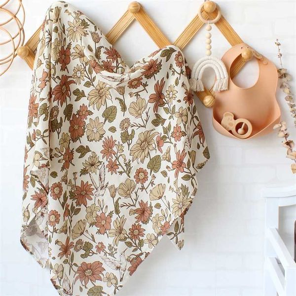 70% bamboo+30% cotton muslin swaddles s born bedding blanket feeding cover flower diaper 211025
70% bamboo+30% cotton muslin swaddles s born bedding blanket feeding cover flower diaper 211025