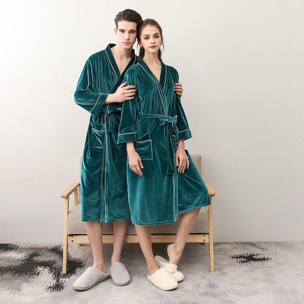 men's sleepwear men couple kimono bathrobe autumn winter flannel velour robe lovers warm plus size loungewear nightgown male home wear, Black;brown
men's sleepwear men couple kimono bathrobe autumn winter flannel velour robe lovers warm plus size loungewear nightgown male home wear, Black;brown
