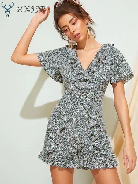 women's jumpsuits & rompers vintage green polka dot short jumpsuit v neck ruffles girl casual holiday fashion high waist playsuits, Black;white
women's jumpsuits & rompers vintage green polka dot short jumpsuit v neck ruffles girl casual holiday fashion high waist playsuits, Black;white
