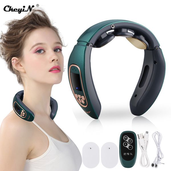ckeyin electric neck massager shoulder pain relief cervical vertebra heating magnetic therapy health care relaxation massage
ckeyin electric neck massager shoulder pain relief cervical vertebra heating magnetic therapy health care relaxation massage