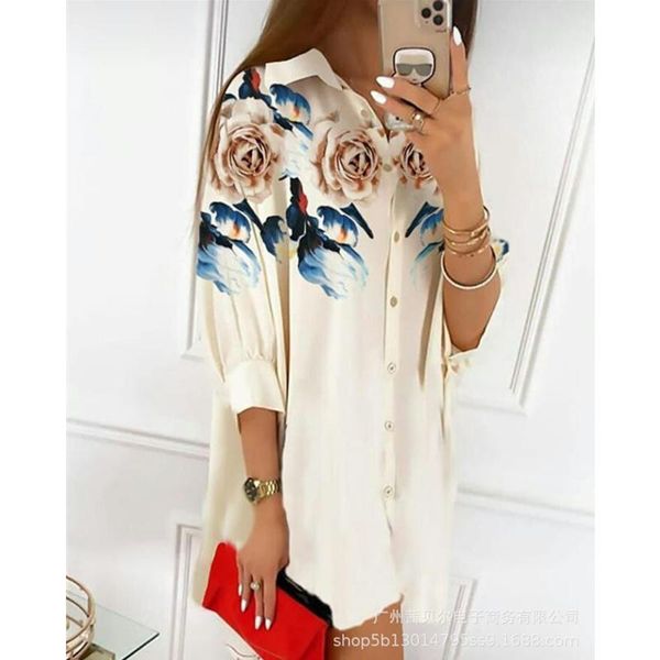 casual dresses wepbel women's elegant floral print shirt dress ladies fashion long sleeve turn down collar loose t-shirt, Black;gray
casual dresses wepbel women's elegant floral print shirt dress ladies fashion long sleeve turn down collar loose t-shirt, Black;gray
