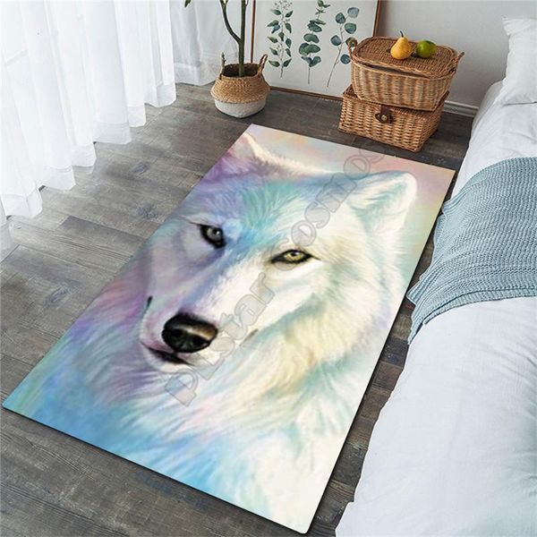 carpets white wolf area rug 3d printed rugs mat anti-slip large carpet home decoration
carpets white wolf area rug 3d printed rugs mat anti-slip large carpet home decoration