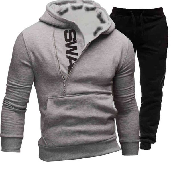 men's hoodie, 2-piece set, fashionable, comfortable, loose warm et , suitable for autumn and winter, Gray
men's hoodie, 2-piece set, fashionable, comfortable, loose warm et , suitable for autumn and winter, Gray