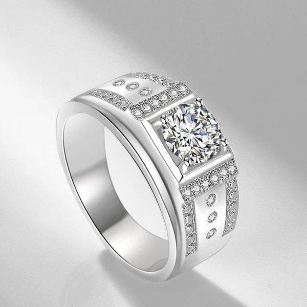 wedding rings 1.25ct carat cz men's male silver engagement 7mm huge stone fashion jewelry drop, Slivery;golden
wedding rings 1.25ct carat cz men's male silver engagement 7mm huge stone fashion jewelry drop, Slivery;golden