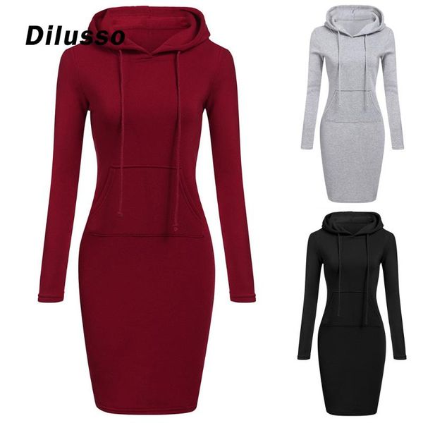 women winter solid dresses hooded pockets long sleeve knee-length 3 colors ladies fashion 2021 sell casual, Black;gray
women winter solid dresses hooded pockets long sleeve knee-length 3 colors ladies fashion 2021 sell casual, Black;gray