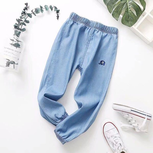 jeans kids boys girls summer thin baby hip hop classic elastic jogger ripped pants children denim clothes casual trousers 3-13y, Blue
jeans kids boys girls summer thin baby hip hop classic elastic jogger ripped pants children denim clothes casual trousers 3-13y, Blue