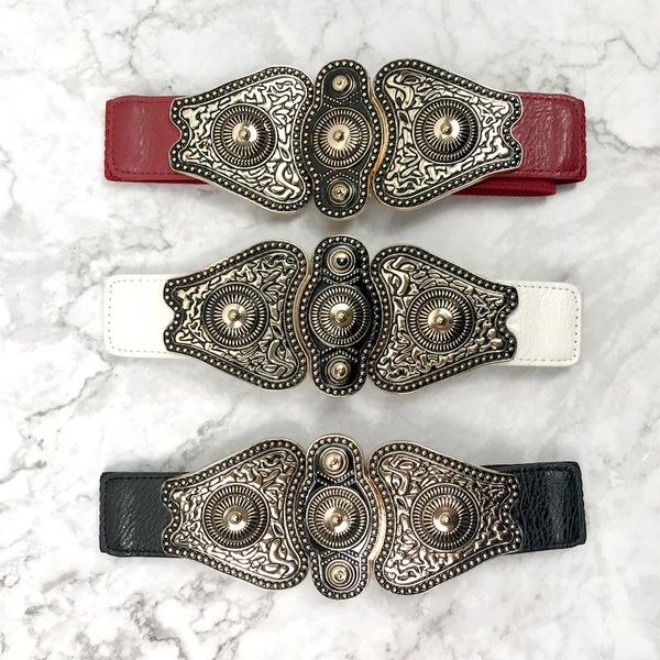 fashion vintage plus size corset belt black leather waist belts for women wide elastic big femme dress 2021, Black;brown
fashion vintage plus size corset belt black leather waist belts for women wide elastic big femme dress 2021, Black;brown