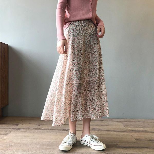 skirts chiffon floral elegant summer 2021 korean chic style high waist elastic a line femme faldas all match casual, Black
skirts chiffon floral elegant summer 2021 korean chic style high waist elastic a line femme faldas all match casual, Black