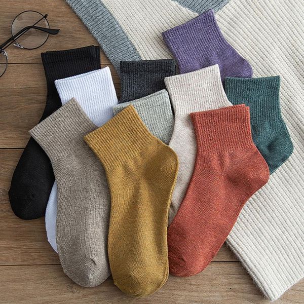 socks & hosiery 1pairs fall winter solid color women's tube high luokou cotton warm and breathable, Black;white
socks & hosiery 1pairs fall winter solid color women's tube high luokou cotton warm and breathable, Black;white
