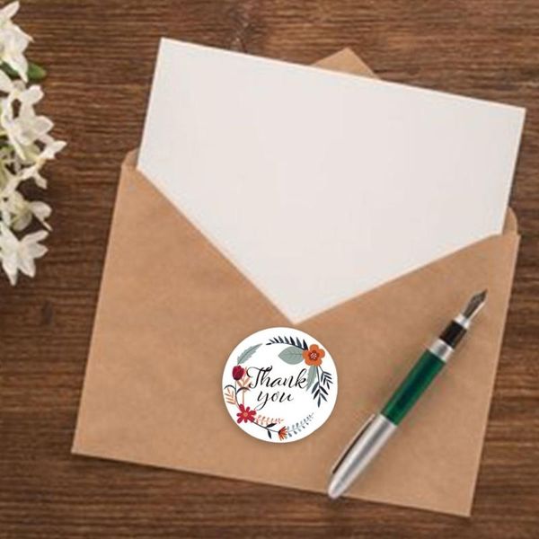 gift wrap 875a 500pcs flower thank you stickers round seal labels for candy box packing bag envelope
gift wrap 875a 500pcs flower thank you stickers round seal labels for candy box packing bag envelope