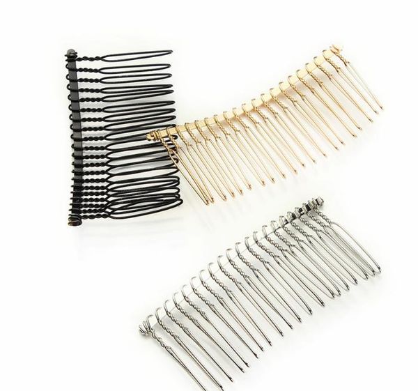 2021 metal blank hair comb diy bridal comb silver gold twisted wire comb wedding veil hair accessory, Slivery;golden
2021 metal blank hair comb diy bridal comb silver gold twisted wire comb wedding veil hair accessory, Slivery;golden