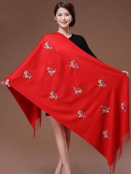 scarves brand designer women cashmere embroidery pashmina long winter scarf soft tassel warm wraps knitted floral female, Blue;gray
scarves brand designer women cashmere embroidery pashmina long winter scarf soft tassel warm wraps knitted floral female, Blue;gray