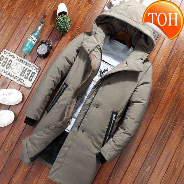 mid-length men's duck down winter coat korean version of the trend padded thick for men jaqueta parkas, Black
mid-length men's duck down winter coat korean version of the trend padded thick for men jaqueta parkas, Black