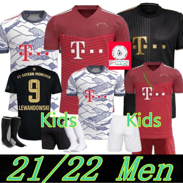 2021 2022 bayern munich ribery hummels soccer jerseys men kids kit 21 22 vidal lewandowski muller sane home away 3rd child football uniform, Black;yellow
2021 2022 bayern munich ribery hummels soccer jerseys men kids kit 21 22 vidal lewandowski muller sane home away 3rd child football uniform, Black;yellow