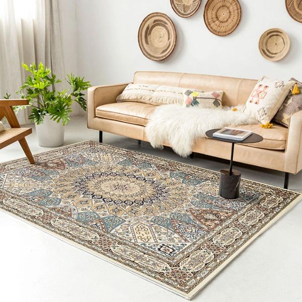 carpets retro carpet for living room bedroom floor mat floral pattern absorbent non-slip home decor bedside mats
carpets retro carpet for living room bedroom floor mat floral pattern absorbent non-slip home decor bedside mats
