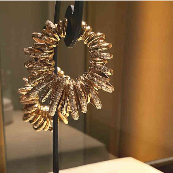 godki luxury bamboo knot cubic zircon statement big hoop earrings for women wedding dubai bridal round circle hoop earrings 220108, Golden;silver
godki luxury bamboo knot cubic zircon statement big hoop earrings for women wedding dubai bridal round circle hoop earrings 220108, Golden;silver