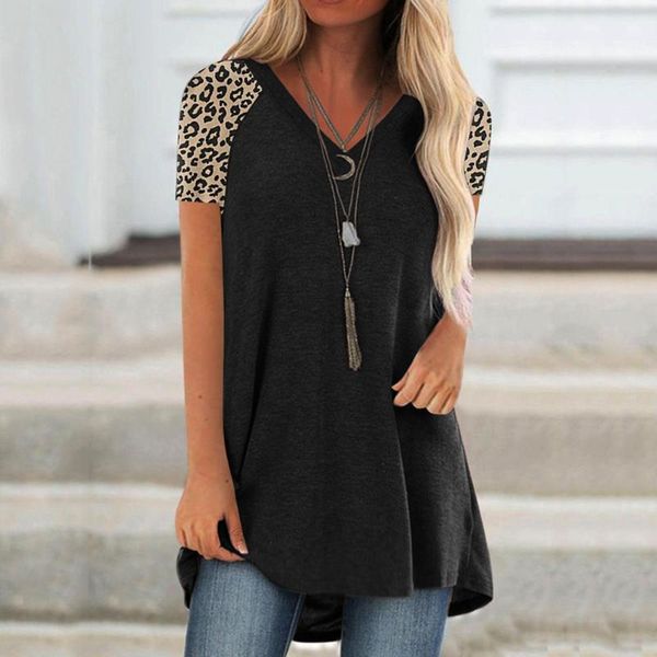 women's blouses & shirts 2021 autumn and winter leopard print o neck loose long-sleeve t-shirt fashion casual plus size pullover crop t, White
women's blouses & shirts 2021 autumn and winter leopard print o neck loose long-sleeve t-shirt fashion casual plus size pullover crop t, White