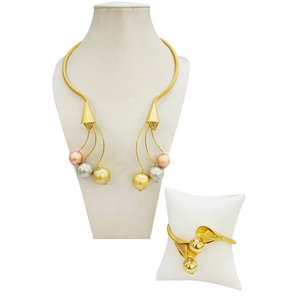 earrings & necklace fashion african dubai gold jewelry women beads set nigerian bridal sets wedding accessories 8/5000 italian, Silver
earrings & necklace fashion african dubai gold jewelry women beads set nigerian bridal sets wedding accessories 8/5000 italian, Silver