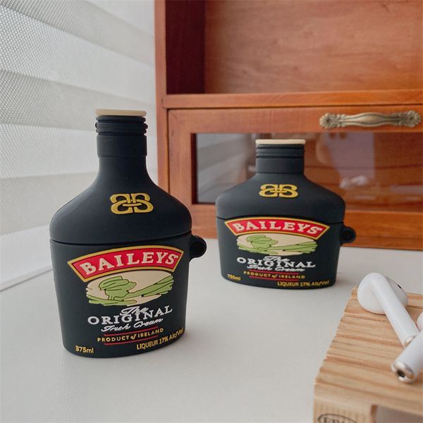 for airpods pro cases funny 3d silicone baileys wine bottle fashion soft for apple airpod 1 2 3 cover wireless bluetooth luxury headset case
for airpods pro cases funny 3d silicone baileys wine bottle fashion soft for apple airpod 1 2 3 cover wireless bluetooth luxury headset case