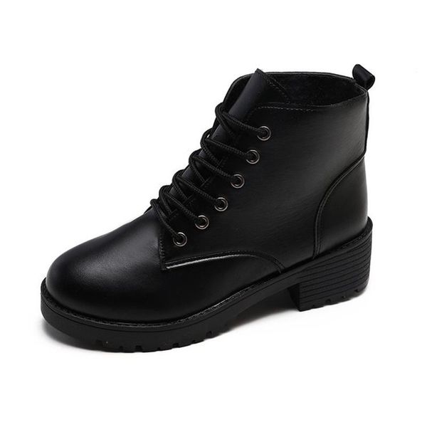 boots women boot air cushion lace up solid round head wear-resistant high heels outdoor bandage comfortable plussize, Black
boots women boot air cushion lace up solid round head wear-resistant high heels outdoor bandage comfortable plussize, Black