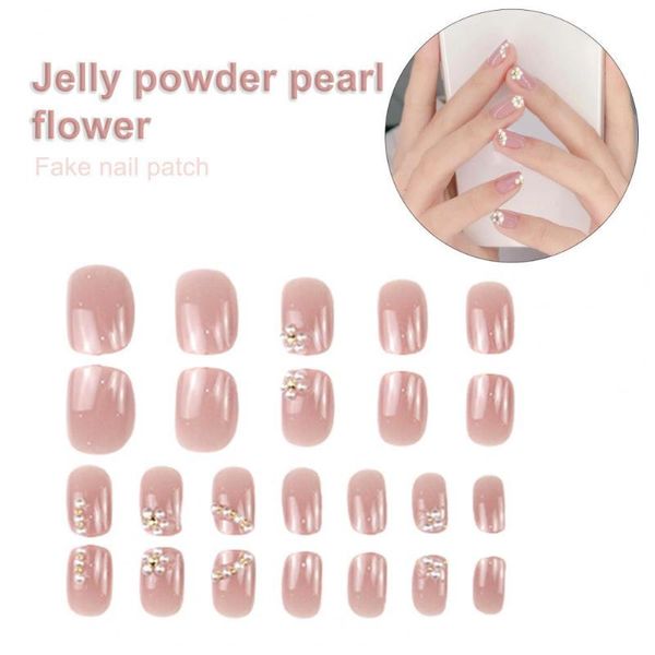false nails 24pcs nail patch wide application fadeless abs jelly pink pearl flower diy tips sticker for prom, Red;gold
false nails 24pcs nail patch wide application fadeless abs jelly pink pearl flower diy tips sticker for prom, Red;gold