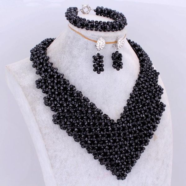 earrings & necklace dudo jewelry african womens jewellery black nigerian beads set for women traditional wedding ship, Silver
earrings & necklace dudo jewelry african womens jewellery black nigerian beads set for women traditional wedding ship, Silver