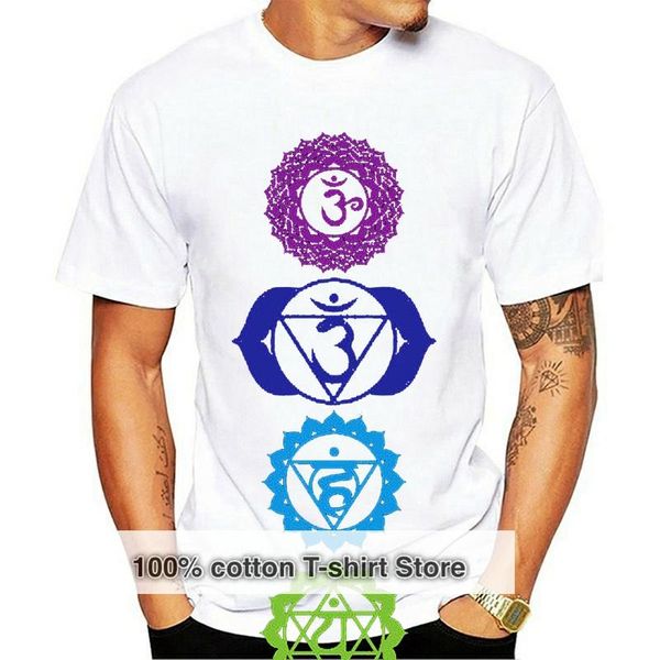 men's t-shirts full chakras mens tshirt hippie spiritual meditation sizes small-xxl women, White;black
men's t-shirts full chakras mens tshirt hippie spiritual meditation sizes small-xxl women, White;black