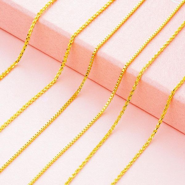 chains gold color necklace for women simple single chain elegant charm dlengthened clavicle sweater fashion jewelry collares, Silver
chains gold color necklace for women simple single chain elegant charm dlengthened clavicle sweater fashion jewelry collares, Silver