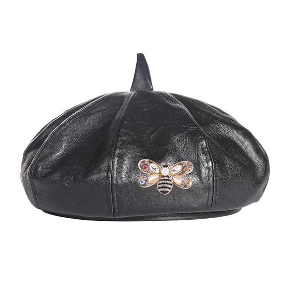 berets myalice women beret luxury color rhinestones pearl decoration butterfly painter hat leather cap ity outdoor tourism ins, Blue;gray
berets myalice women beret luxury color rhinestones pearl decoration butterfly painter hat leather cap ity outdoor tourism ins, Blue;gray