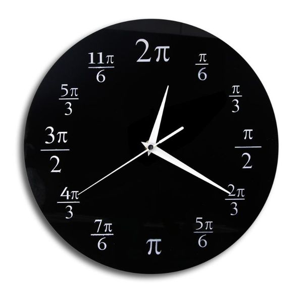 mathematical pi classroom wall decor 3.14 clock black acrylic quiz home geek nerd math chic gift clocks
mathematical pi classroom wall decor 3.14 clock black acrylic quiz home geek nerd math chic gift clocks
