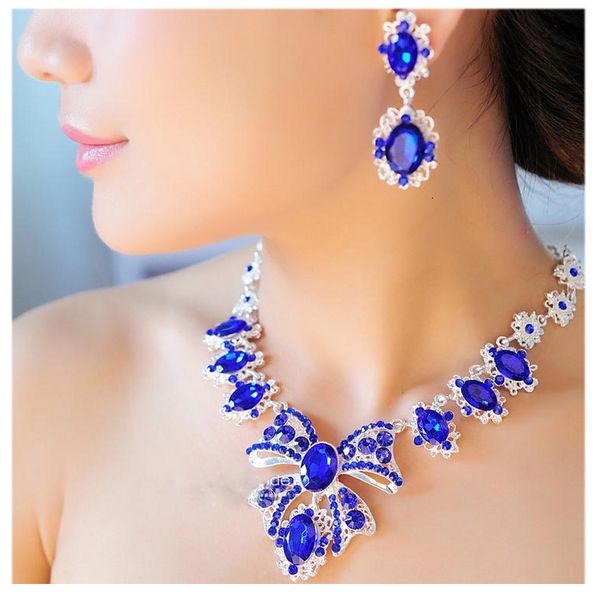 jewelry sets youfir bridal austrian crystal necklace and earrings set gifts fit with wedding dress, Black
jewelry sets youfir bridal austrian crystal necklace and earrings set gifts fit with wedding dress, Black
